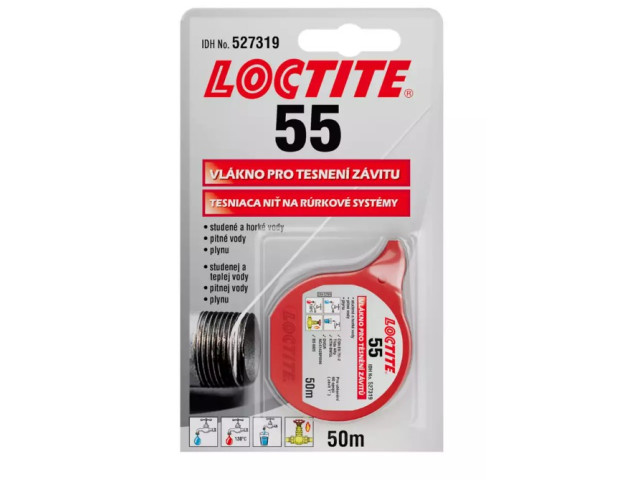 LOCTITE 55 teflónové tesniace vlákno 50m (38128)