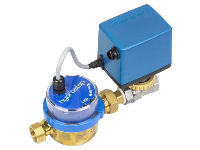 HYDROSTOP 2,5 M3 – INTELIGENTNÝ DETEKTOR ÚNIKU VODY SE VZDÁLENOU SPRÁVOU 1/2„ x 3/4“