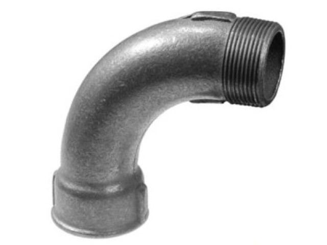 Čierny oblúk 1" MF 90°