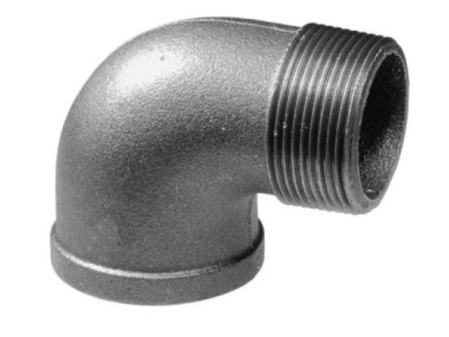 Čierne koleno 3/8" MF 90°