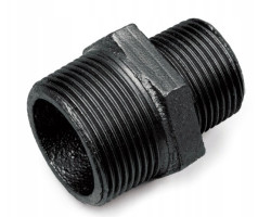 Čierna vsuvka redukovana 6/4" x 1"