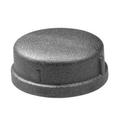 Čierne viečko okrúhle 6/4"