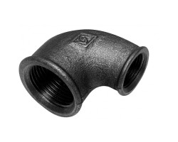 Čierny koleno znížené 6/4" x 1/2“  90° FF