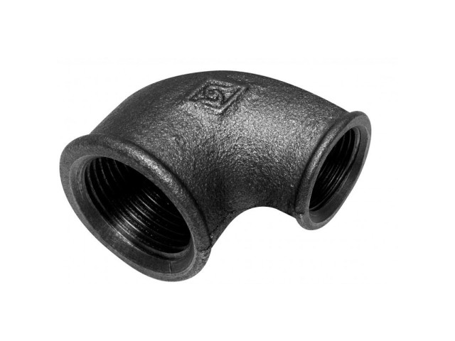 Čierny koleno znížené 5/4" x 1/2“  90° FF