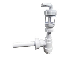 Sifón pre úpravovne vody, zabraňujúci bakteriálnej kontaminácii