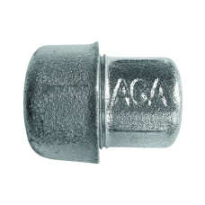 AGAFLEX KK 1/2“ - liatinová zátka - pitná/horúca voda/tlakový vzduch/olej - oceľové/HDPE potrubie