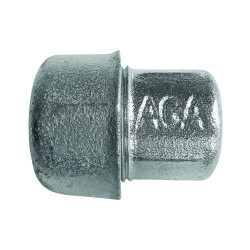 AGAFLEX KK 1/2“ - liatinová zátka - pitná/horúca voda/tlakový vzduch/olej - oceľové/HDPE potrubie