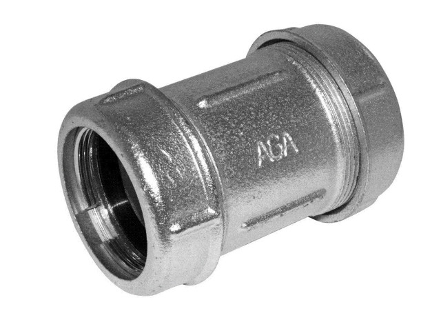 AGAFLEX OK spojka 2 1/2“, 72,0-76,8 mm, obojstranne upnutá, voda, liatina/pozink