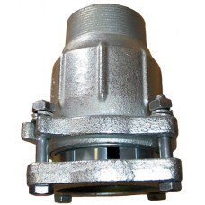 AGAFLEX AK spojka 70mm (2 1/2"), 67,0-72,0mm, s prírubou, s vonkajším závitom, upínaná, vodná, liatina/pozink