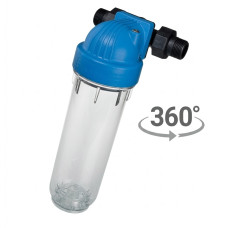 ATLAS Vodný filter JUNIOR 7" DP 360° DS - 3/4" (1 "), BX (SX) 8bar, 45°C