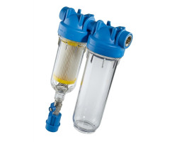 ATLAS Vodný filter samočistiaci HYDRA DUO 1" RSH 50mcr + Prázdna nádoba BX (SX) 8bar