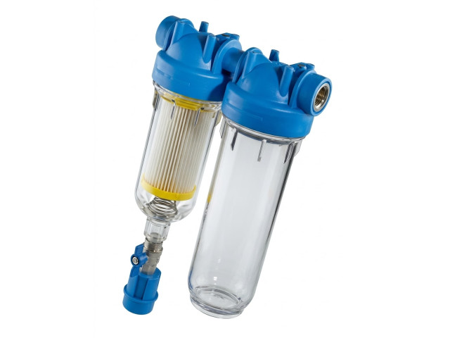 ATLAS Vodný filter samočistiaci HYDRA DUO 1" RSH 50mcr + Prázdna nádoba BX (SX) 8bar