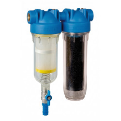 ATLAS Vodný filter samočistiaci HYDRA DUO 1" RSH 50mcr + LA (aktívne uhlie) SX 8bar