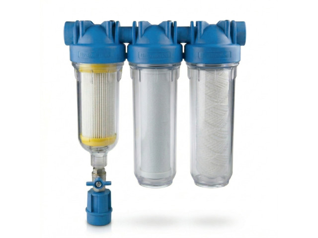ATLAS Vodný filter samočistiaci HYDRA TRIO 1" RSH 50mcr + CA 25mcr + FA 5mcr
