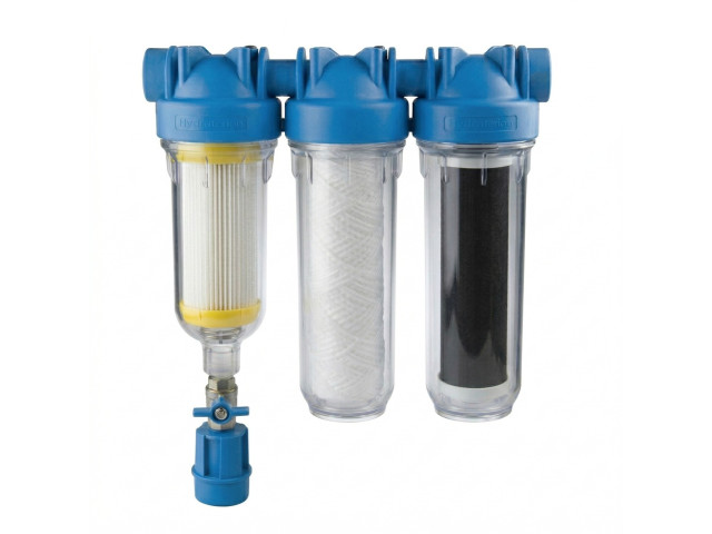 ATLAS Vodný filter samočistiaci HYDRA TRIO 1" RSH 50mcr + FA 10mcr + CA-SE 5mcr