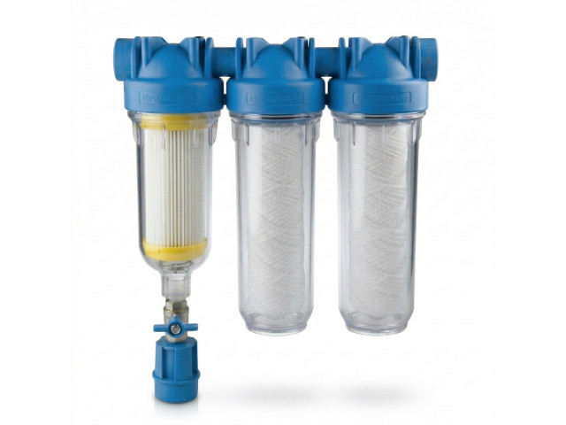 ATLAS Vodný filter samočistiaci HYDRA TRIO 1" RSH 50mcr + FA 25mcr + FA 1mcr