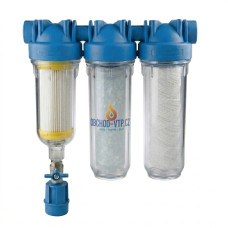 ATLAS Vodný filter samočistiaci HYDRA TRIO 1" RSH 50mcr + HA + FA 5mcr ATLAS Vodný filter samočistiaci HYDRA TRIO 1" RSH 50mcr + HA + FA 5mcr