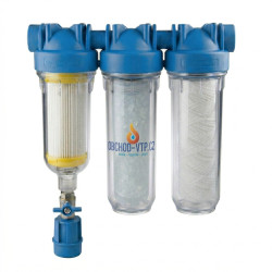 ATLAS Vodný filter samočistiaci HYDRA TRIO 1" RSH 50mcr + HA + FA 5mcr