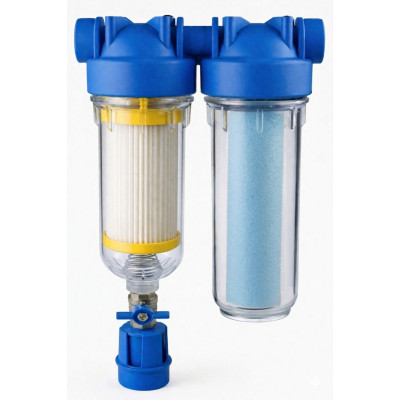ATLAS Vodný filter samočistiaci HYDRA DUO 1" RSH 50mcr + CPP SANICO 5mcr SX