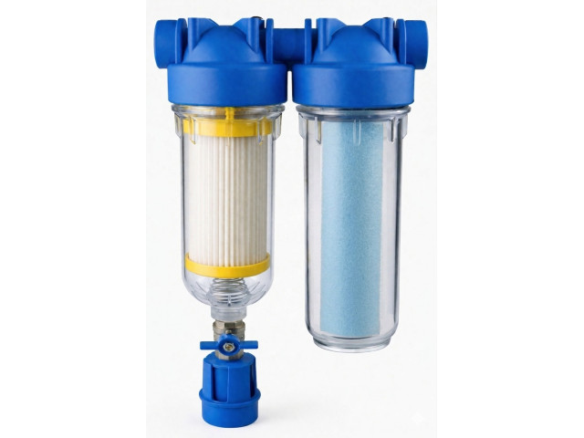 ATLAS Vodný filter samočistiaci HYDRA DUO 1" RSH 50mcr + CPP SANICO 1mcr SX