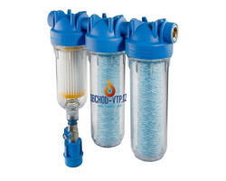 ATLAS Vodný filter samočistiaci HYDRA TRIO 1" RSH 50mcr + SANICO FA 25 + 10mcr