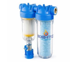 ATLAS Vodný filter samočistiaci HYDRA DUO 1" RSH 50mcr + FA SANICO 25mcr SX