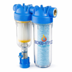 ATLAS Vodný filter samočistiaci HYDRA DUO 1" RSH 50mcr + FA SANICO 25mcr SX