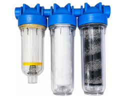 ATLAS HYDRA TRIO 1" samočistiaci filter vody RSH 50 mcr + FA BX 25 mcr + QA-PRL SX