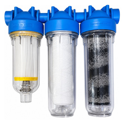 ATLAS HYDRA TRIO 1" samočistiaci filter vody RSH 50 mcr + FA BX 25 mcr + QA-PRL SX