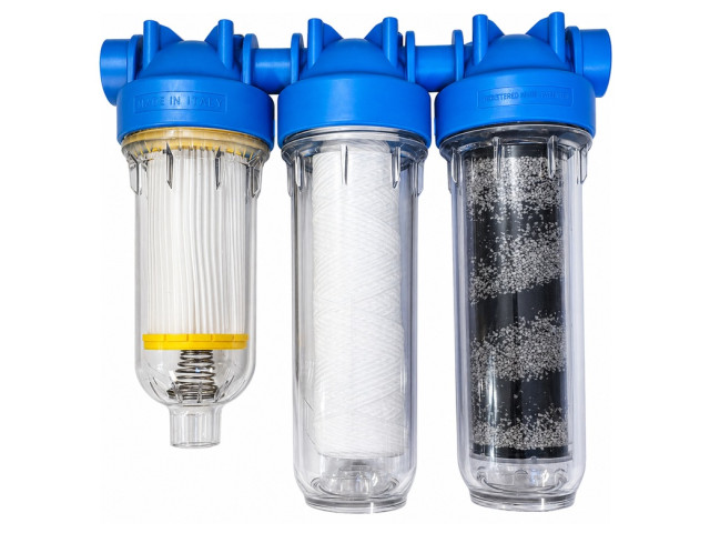 ATLAS HYDRA TRIO 1" samočistiaci filter vody RSH 50 mcr + FA BX 25 mcr + QA-PRL SX