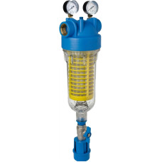 ATLAS Samočistiaci vodný filter HYDRA 3/4" RAH 90mcr SX - 8bar, 45°C s MANOMETRY