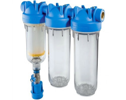 ATLAS Vodný filter samočistiaci HYDRA TRIO 1" RSH 50mcr + 2x prázdna nádoba 8bar