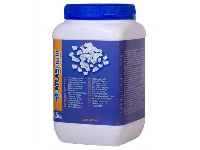 ATLAS Polyfosfát JEMNÝ 0,5kg - Náhradná náplň do filtrov DOSAL