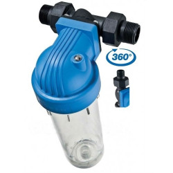 ATLAS Vodný filter JUNIOR 7" DP 360° DS - 3/4" (1 "), BX (SX) 8bar, 45°C