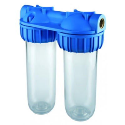 Vodný filter ATLAS DUPLEX Senior 10" 3P 3/4" BX