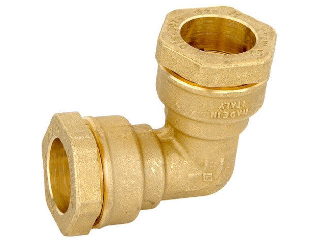 Mosadzné svorné koleno 90° BWO 40 x 40 mm - VALVOPAT