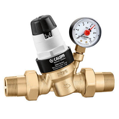 Caleffi 5350H Regulátor tlaku vody 3/4" Reg. 1 - 6 BAR, PN25, Tmax 80°C