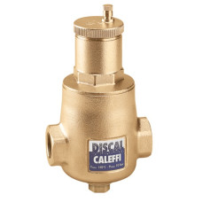 Caleffi 551 DISCAL Automatický odlučovač vzduchu 1" s vypúšťaním PN10