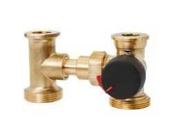 ESBE VRH 139 Trojcestný ventil DN 20 - 2xPM 6/4" + 2xG 6/4" Kvs 2,5 m3 / h