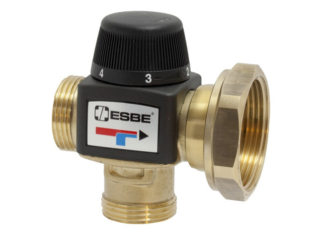 ESBE VTA 377 Termostatický zmiešavací ventil DN20 - 6/4 "x1" (20 ° C - 55 ° C) Kvs 3,4 m3 / h