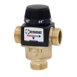 ESBE VTD 582 Prepínací termostatický ventil DN 20 - 1" (40 - 52 °C)