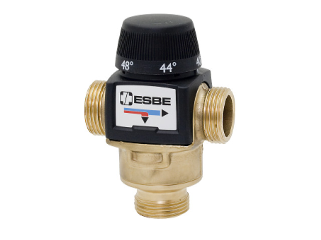 ESBE VTD 582 Prepínací termostatický ventil DN 20 - 1" (40 - 52 °C)
