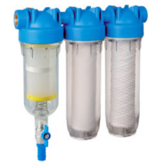 ATLAS Vodný filter samočistiaci HYDRA TRIO 1" RSH 50mcr + CA 25mcr + FA 10mcr