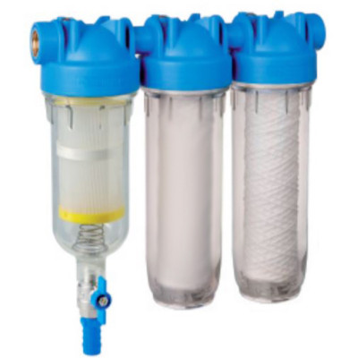 ATLAS Vodný filter samočistiaci HYDRA TRIO 1" RSH 50mcr + CA 25mcr + FA 5mcr