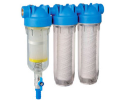 ATLAS Vodný filter samočistiaci HYDRA TRIO 1" RSH 50mcr + FA 25mcr + FA 5mcr