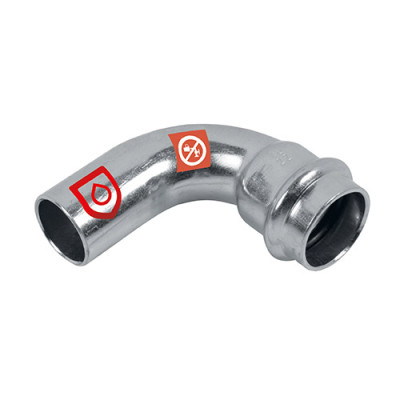 FRABOPRESS C-STEEL oblúk 18 mm 90° M x F