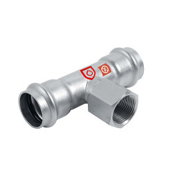 FRABOPRESS C-STEEL T-kus s vnútorným závitom 42 x 1/2" x 42 mm