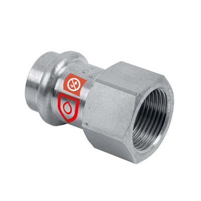 PRESS C-STEEL Prechod s vnútorným závitom 54 mm x 6/4"