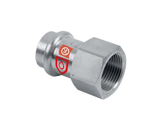 PRESS C-STEEL Prechod s vnútorným závitom 42 mm x 6/4"