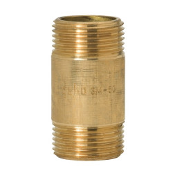 Mosadzné predĺženie vonkajšie MM 6/4" x 100mm